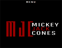 Tablet Screenshot of mickeyjackcones.com